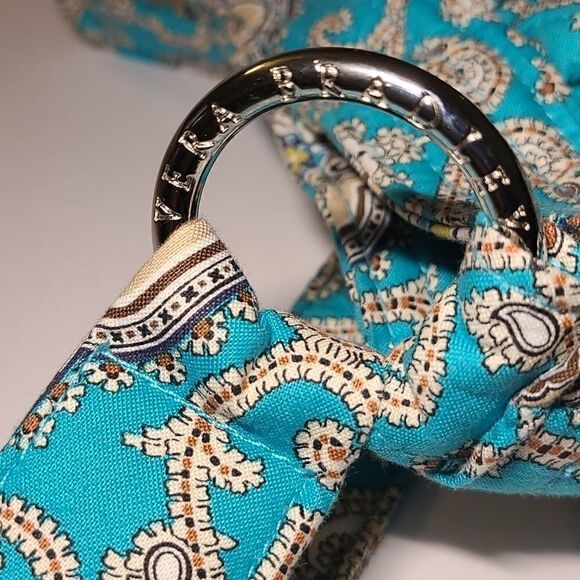 Vera Bradley Reversible Tote in Totally Turquoise - Picture 3 of 9